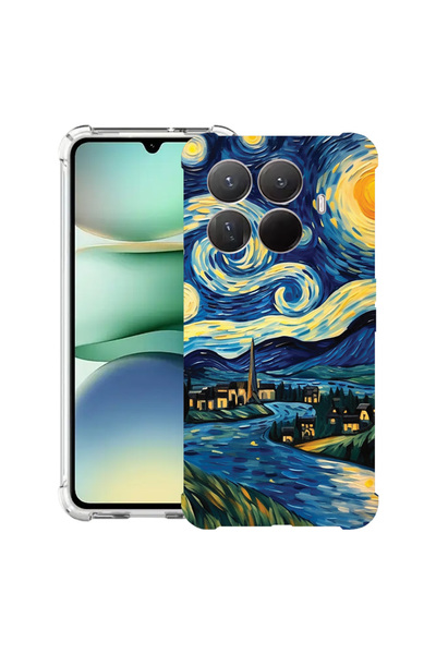 bestcase Carcasă antișoc pentru Xiaomi 15T Pro, cu design Starry Night, 21000...