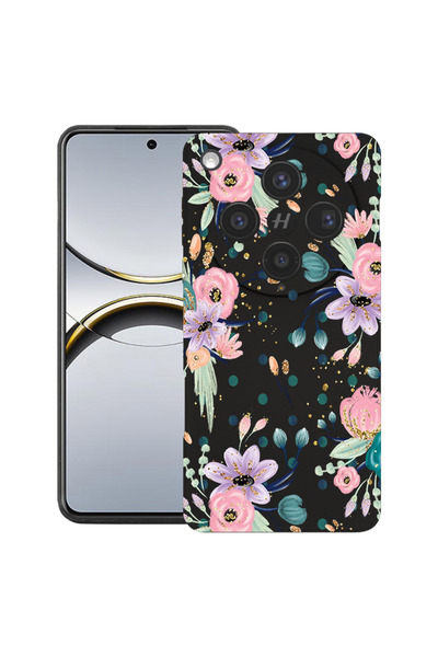 bestcase Husă premium din silicon pentru OPPO Find X8, colecția cu design flo...