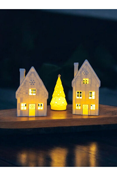Cute Home Decor Set Led Candles Included