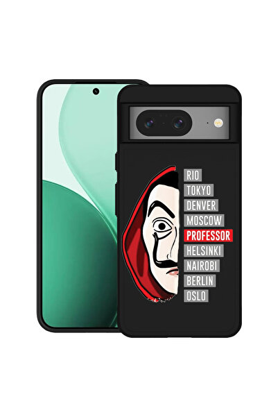 bestcase Husă TPU Ultra Slim pentru Google Pixel 8, cu Design La Casa De Pape...