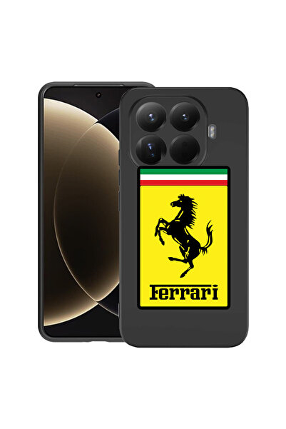 bestcase Husă premium din silicon pentru Xiaomi 15T Pro, cu design Ferrari, 3100018 PB 1773