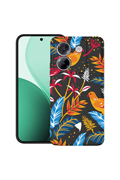 bestcase Carcasă ultra subțire TPU pentru Poco M7 Pro 5G, cu design păsări colorate, 2100003 B 769