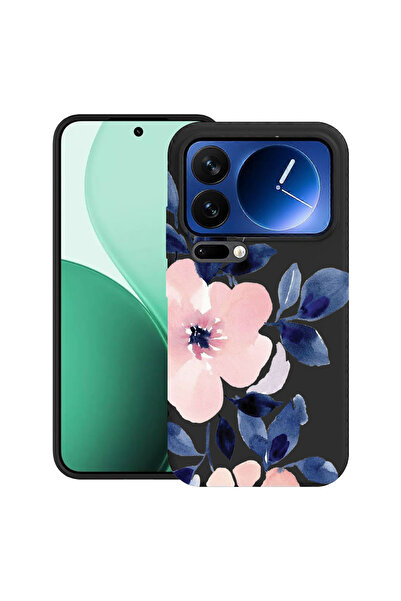 bestcase Carcasă ultra subțire TPU pentru Xiaomi 17 Pro, cu design Pastel Colors Collection Flowers, 2100006 B 506