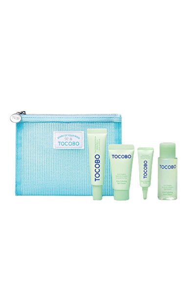 TOCOBO Cica Calming Travel Kit - Centella Asiatica Seyahat Seti