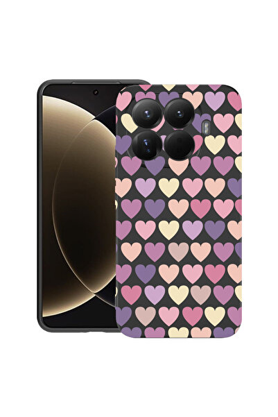 bestcase Husă premium din silicon pentru Xiaomi 15T Pro, cu design Hearth, 3100018 PB 34