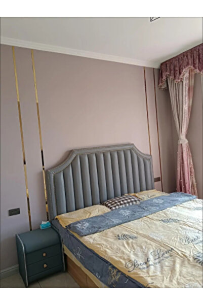 G Glixicom Decorative Strip in Stainless Steel Nickel Plated Gold Self-adhesive for Decorations 5 m x 1 cm