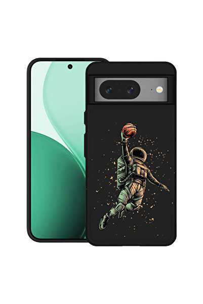 bestcase Carcasă ultrasubțire TPU pentru Google Pixel 8, cu design Astronaut ...