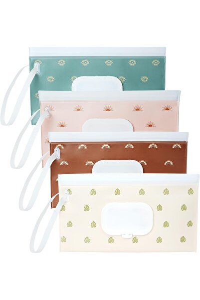 Generic حامل مناديل مبللة محمول للأطفال من كاستويف