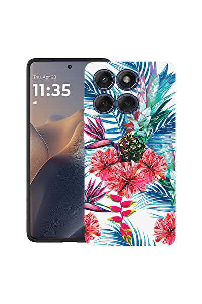 bestcase Carcasă ultra subțire TPU pentru Motorola Moto G86 Power, design flo...