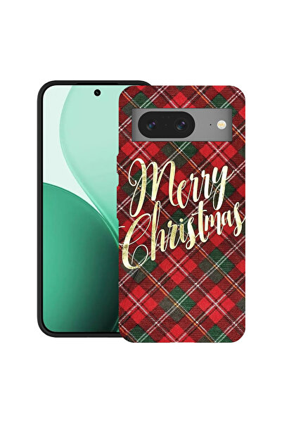 bestcase Carcasă ultrasubțire TPU pentru Google Pixel 8, cu design Crăciun fe...