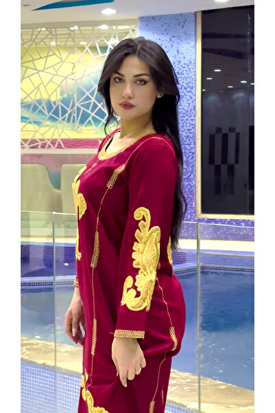 Zainah Jalabiya Embroidery Festival and Party Dress for Women