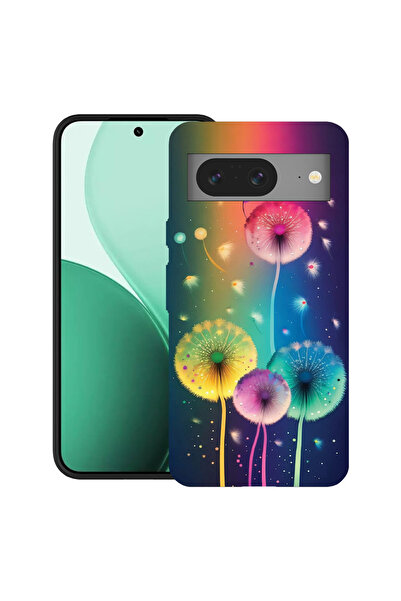 bestcase Carcasă ultra subțire TPU pentru Google Pixel 8, cu design Dandelion...