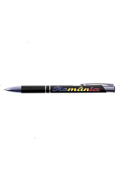 OEM Tricolor metallic pen with black