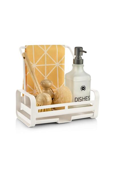 RED KİTCHEN Tezgah Üstü Sıvı Sabunluk Ve Süngerlik Organizer