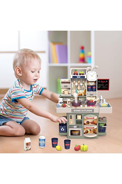 OEM fisca Mini Kitchen Playset for Toddlers, 37 Pieces