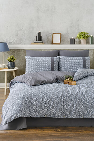 VENICA MASCUSE Ranforce Double Luxury Duvet Cover Set (Fitted Sheet)