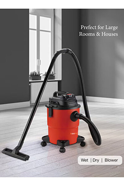 Koolen Wet and dry vacuum cleaner, 20 liters, 1600 watts, red - 806101007