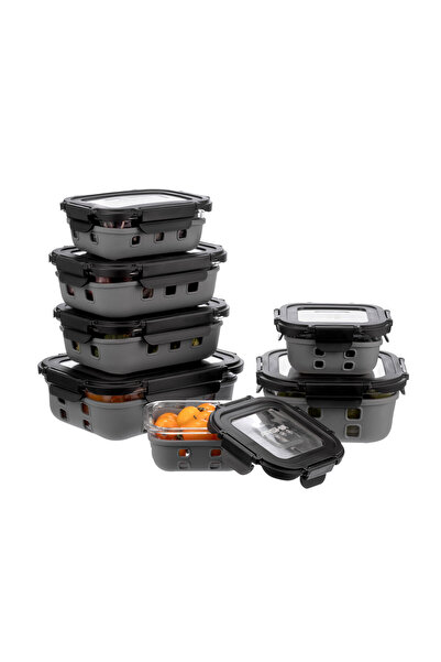 Arshia 7-piece glass storage container set