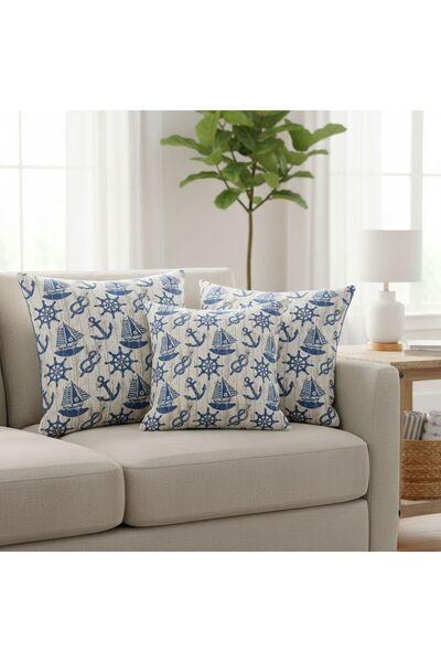 Grand Fine Art 2 huse pentru perne, husă pentru perne cu tematică marină