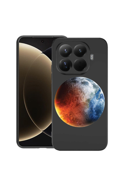 bestcase Husă premium din silicon pentru Xiaomi 15T Pro, cu design Earth, 3100018 PB 948