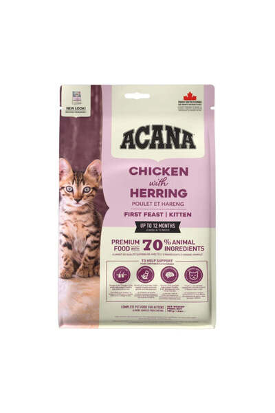 Acana First Feast Dry Cat Food - Chicken & Herring