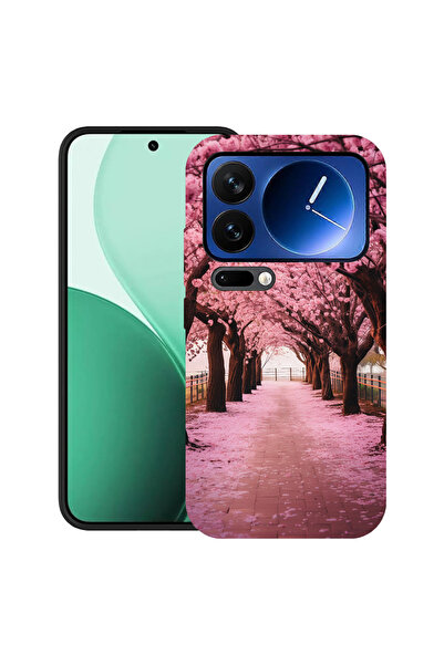 bestcase Carcasă ultra subțire TPU pentru Xiaomi 17 Pro Max, cu design cu flo...