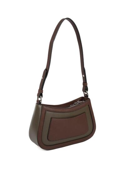 Silver Polo Silver & polo sp1132 women's crossbody bag plain olive-brown