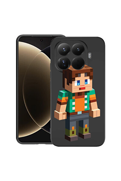 bestcase Husă premium din silicon pentru Xiaomi 15T Pro, cu design personaj Minecraft, 3100018 PB 1682