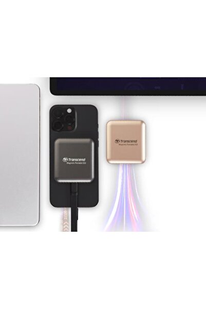 Transcend Esd420 Portable 1Tb Magsafe Black Ssd (Ts1Tesd420C)