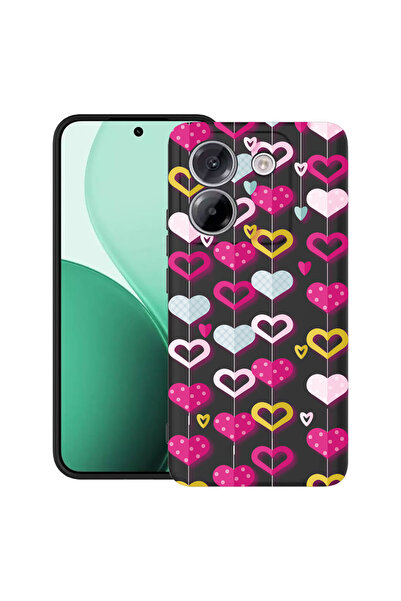 bestcase Carcasă ultra subțire TPU pentru Poco M7 Pro 5G, cu design cu inimioare frumoase, 2100003 B 185