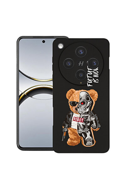 bestcase Husă premium din silicon pentru OPPO Find X8, cu design jumătate rob...