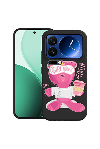 bestcase Carcasă ultra subțire TPU pentru Xiaomi 17 Pro, cu design Teddy Bear...