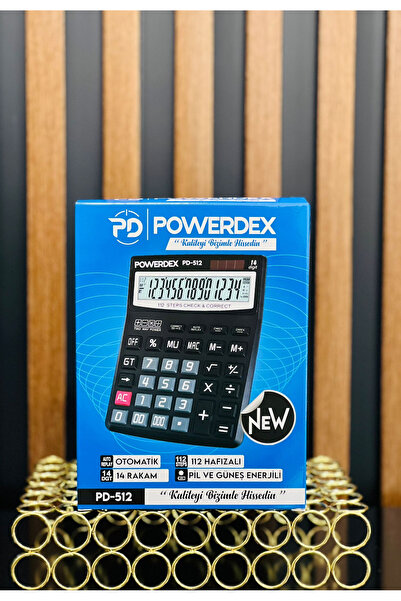 powerdex hesap makinası pd512