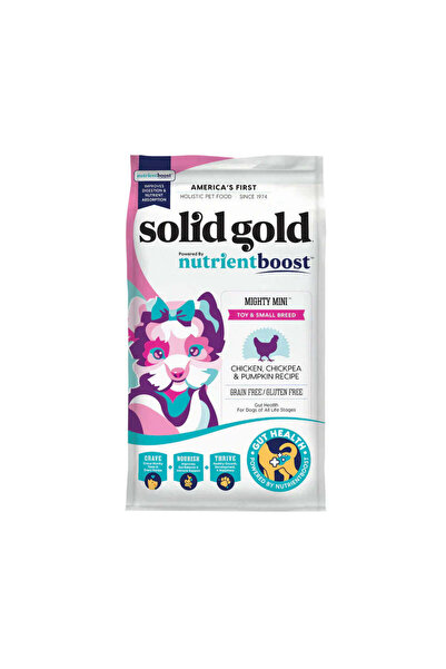 SOLİD GOLD Mighty Mini Dry Dog Food - Chicken with Chickpeas and Pumpkin