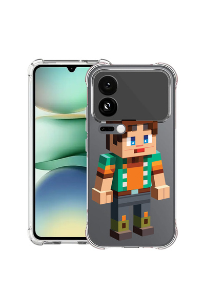 bestcase Carcasă antișoc pentru Xiaomi 17 Pro, cu design personaj Minecraft, 2099997 AS 1682