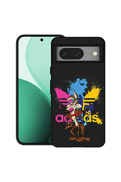 bestcase Carcasă ultra subțire TPU pentru Google Pixel 8, cu design Road Runn...