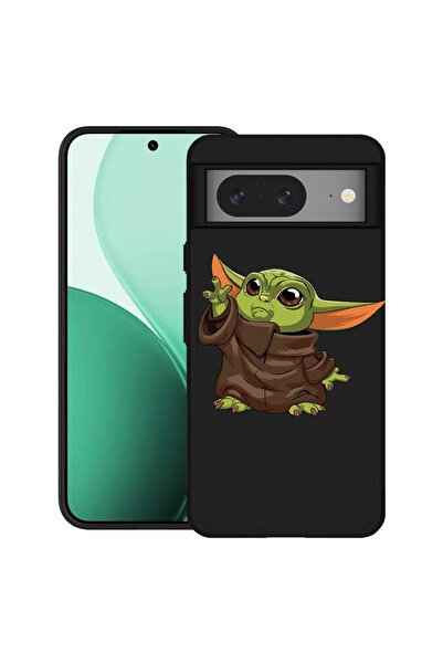 bestcase Carcasă ultra subțire TPU pentru Google Pixel 8, cu design Baby Yoda...