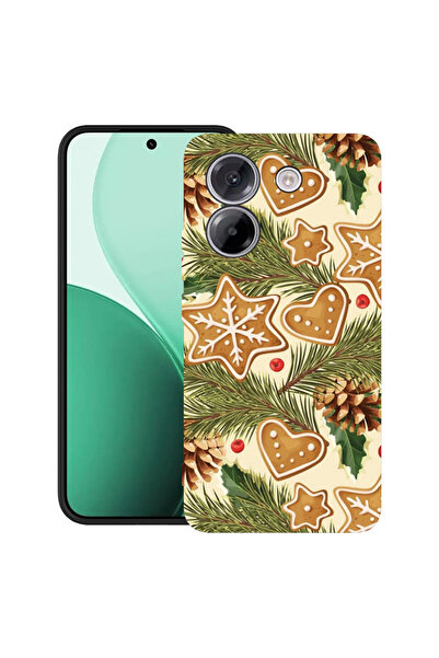bestcase Carcasă ultra subțire TPU pentru Poco M7 Pro 5G, cu design Xmas Patt...