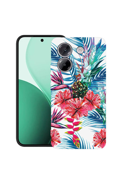 bestcase Carcasă ultra subțire TPU pentru Poco M7 Pro 5G, cu design floral, 2100003 B 221