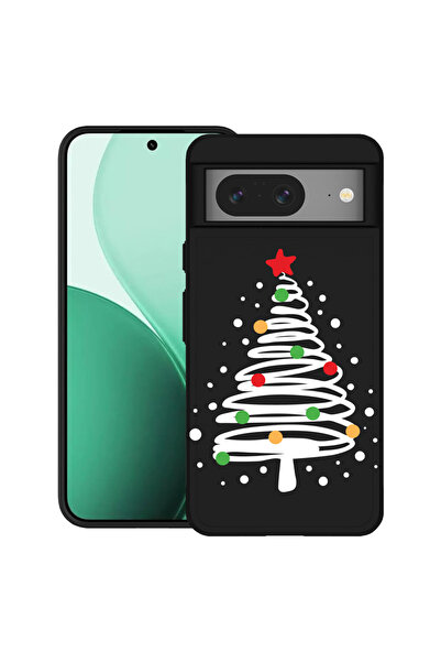 bestcase Carcasă ultra subțire TPU pentru Google Pixel 8, cu design Brad de C...