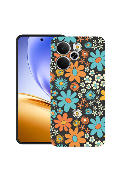 bestcase Θήκη TPU εξαιρετικά λεπτή για Realme 14 5G, σχέδιο με λουλούδια, 311...