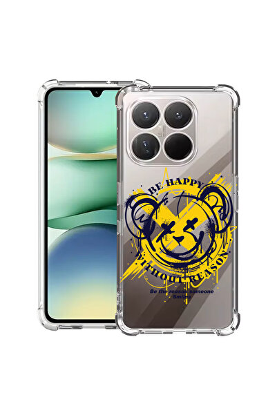 bestcase Husa Anti Shock compatibilă cu Motorola Moto G86 Power, Teddy Bear Be Happy