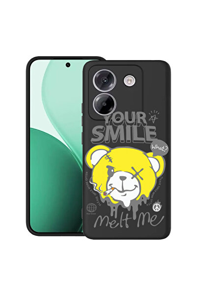 bestcase Carcasă ultra subțire TPU pentru Poco M7 Pro 5G, cu design ursuleț d...