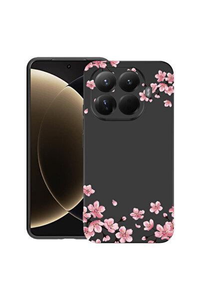 bestcase Husă premium din silicon pentru Xiaomi 15T Pro, cu design în culori pastelate - flori, 3100018 PB 694