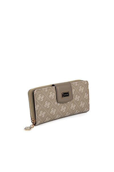 Silver Polo Silver & Polo Sp928 Women's Wallet & Card Holder Monogram Y.Green