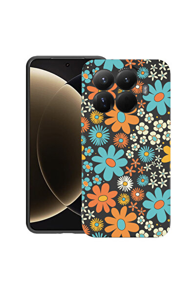 bestcase Husă premium din silicon pentru Xiaomi 15T Pro, cu design floral, 31...