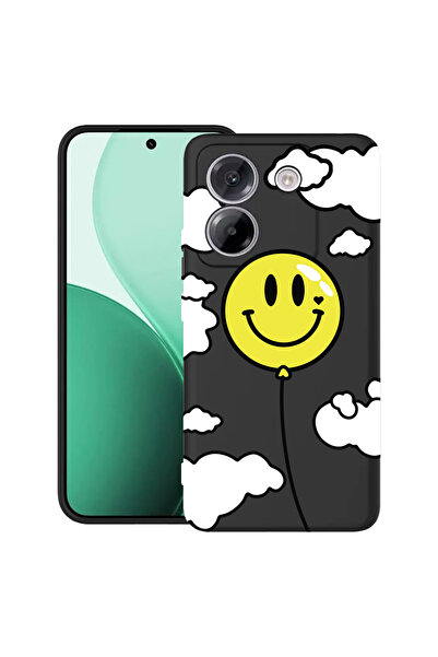 bestcase Carcasă ultra subțire TPU pentru Poco M7 Pro 5G, cu design cu balon și zâmbet, 2100003 B 957