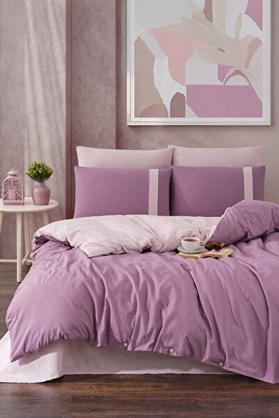 VENICA MASCUSE Ranforce Double Luxury Duvet Cover Set (Fitted Sheet)