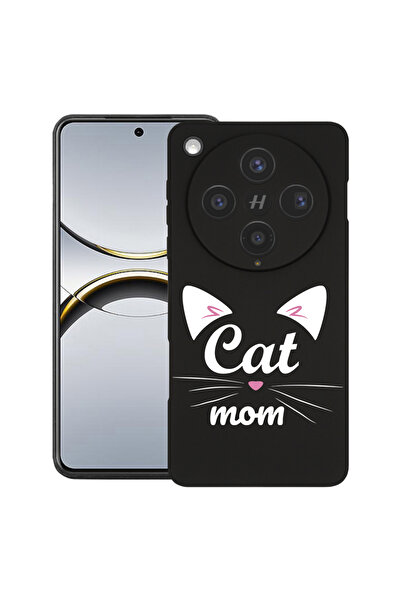 bestcase Husă premium din silicon pentru OPPO Find X8, cu design Cat Mom, 204...
