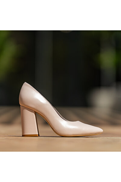 CONDUR by alexandru Women's Shoes With Thick Heels Victoria Nude Pink